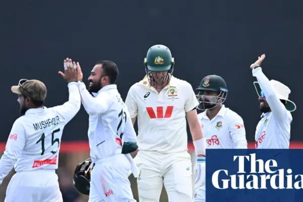 Australia v Bangladesh: Mehidy Hasan Miraz inspires visitors to historic first Test win in Australia