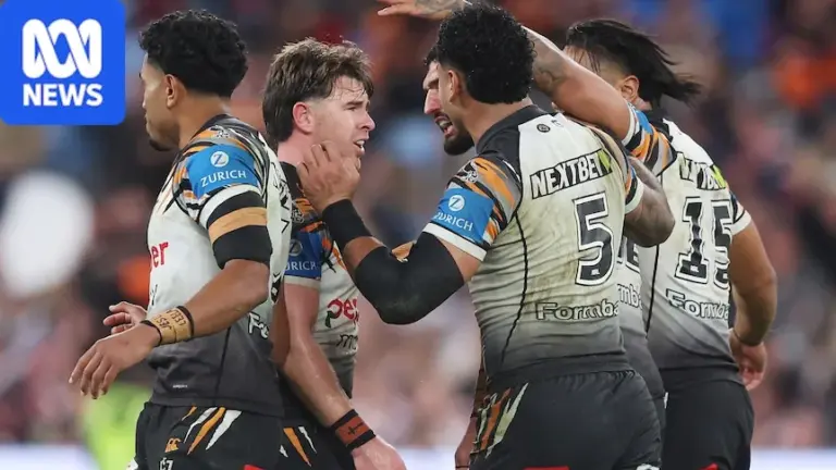 Wests Tigers secure upset victory over Roosters with late field goal image 1