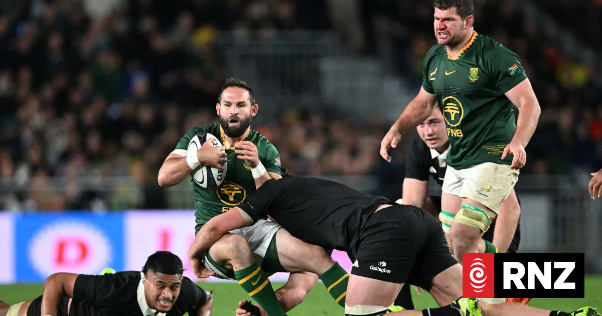 All Blacks prepare for second test against Springboks in Cape Town image 1