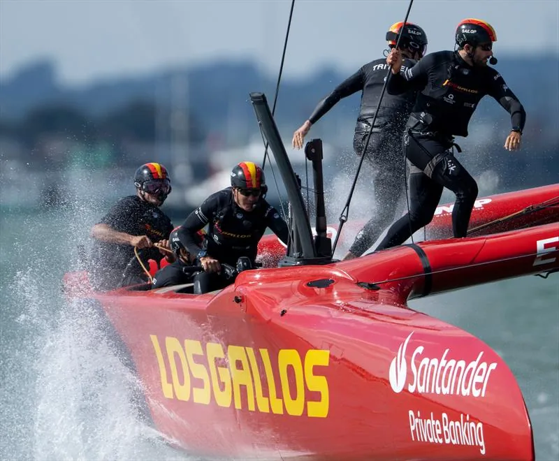 Sassnitz sees new speed record set on opening day of SailGP image 1
