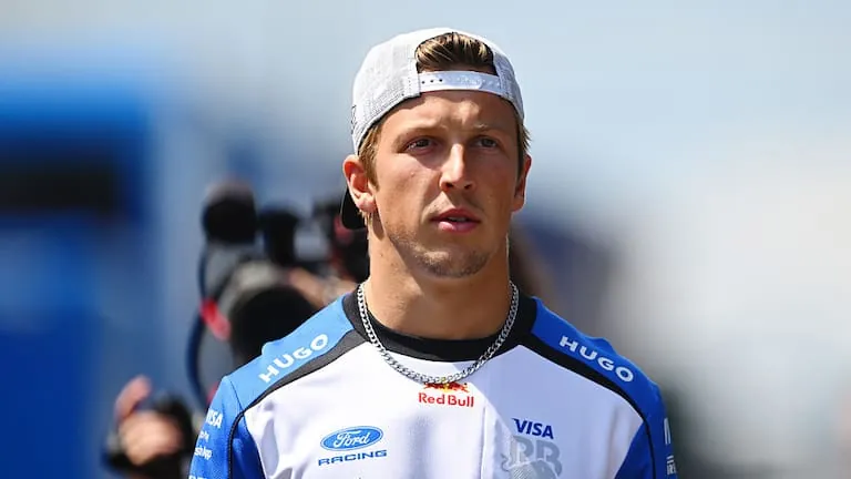 Liam Lawson ahead of the Hungarian Grand Prix