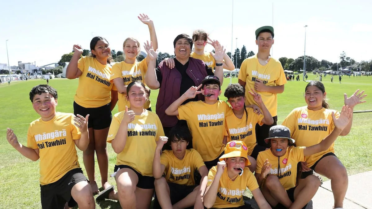 Whāngārā School students compete at annual AIMS Games in Tauranga image 1